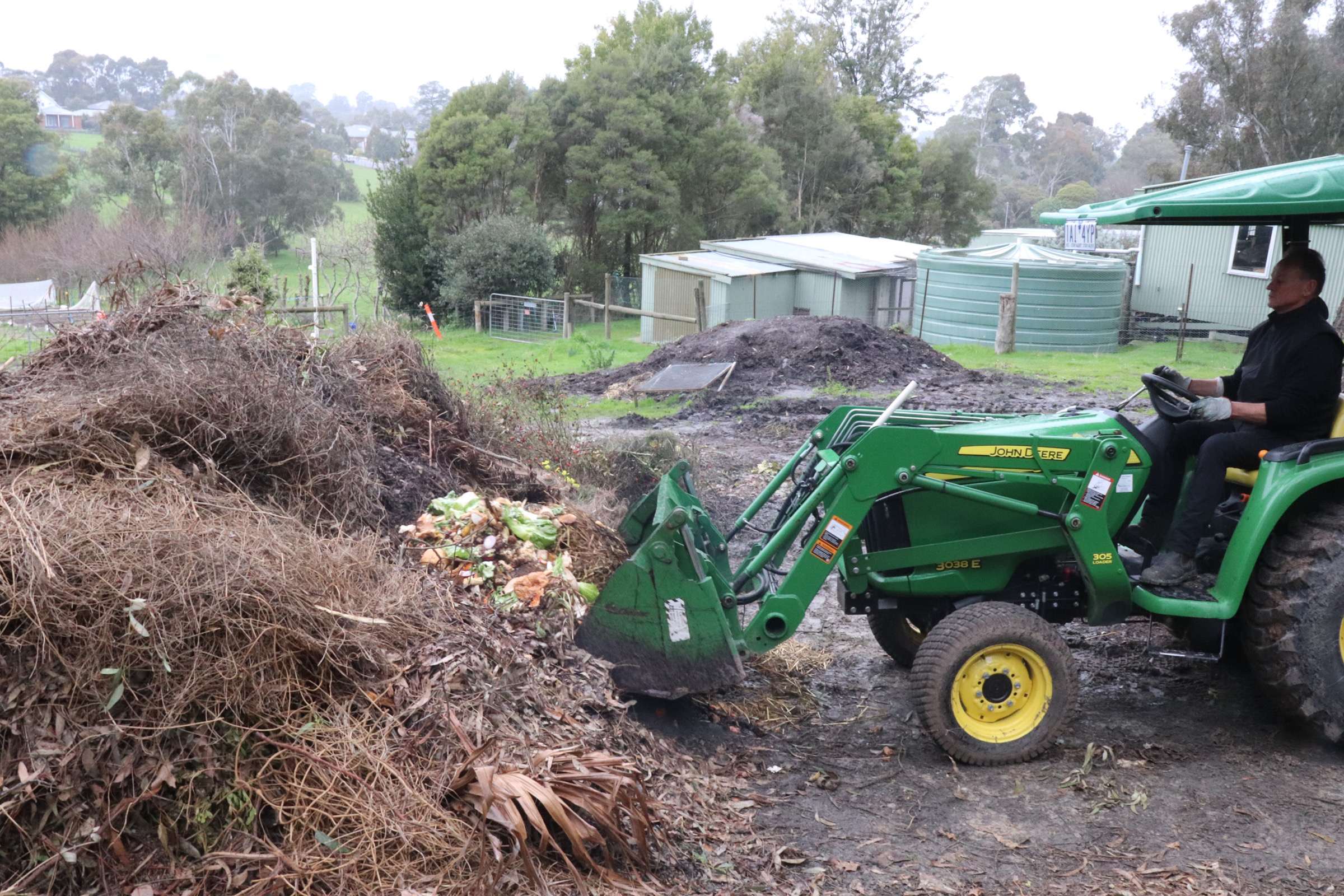 Green Team tractor