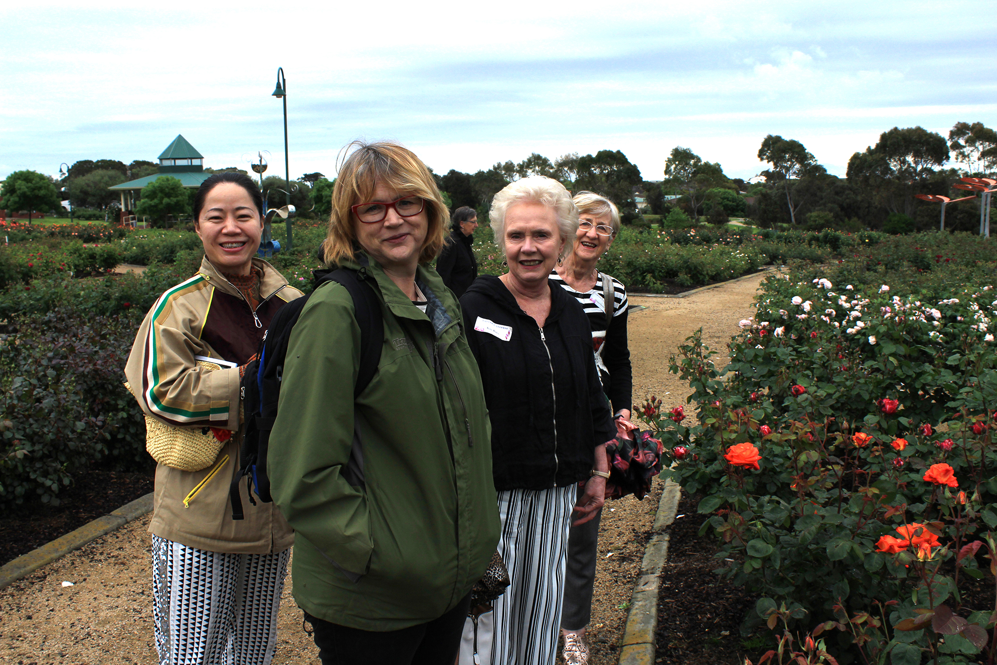 Reunion garden tour