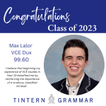 Class of 2023 - Max Lalor
