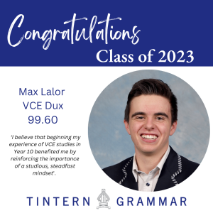 Class of 2023 - Max Lalor